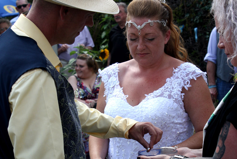 Handfasting ceremony